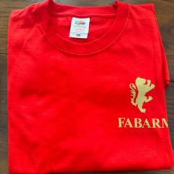tee shirt FABARM XXL (neuf) rouge