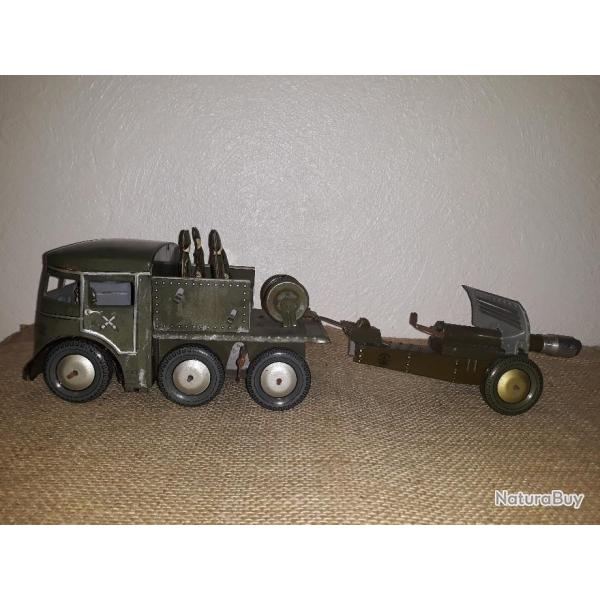 joustra jouet en tole collection artillerie obusier militaire