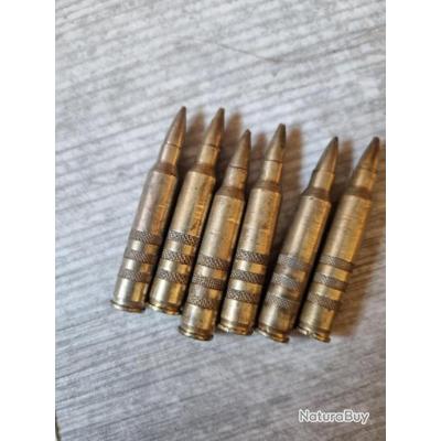 1 / une seule cartouche 223 / 5.56 FACTICES EN ALUMINIUM - Munitions de