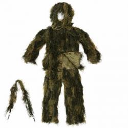 GHILLIE SUIT SPECIAL FORCES / TENUE DE CAMOUFLAGE 4 PIECES CAMO WOODLAND 469258 WL M-L