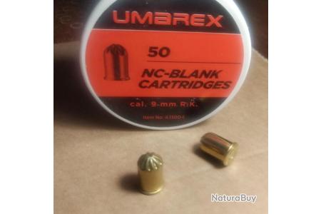 50 NC - cartouches à blanc 9 mm RK de Umarex dans Defense