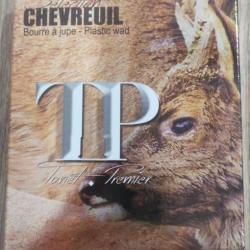 Cartouches TUNET TP Chevreuil Cal. 12/70 plombs n°1