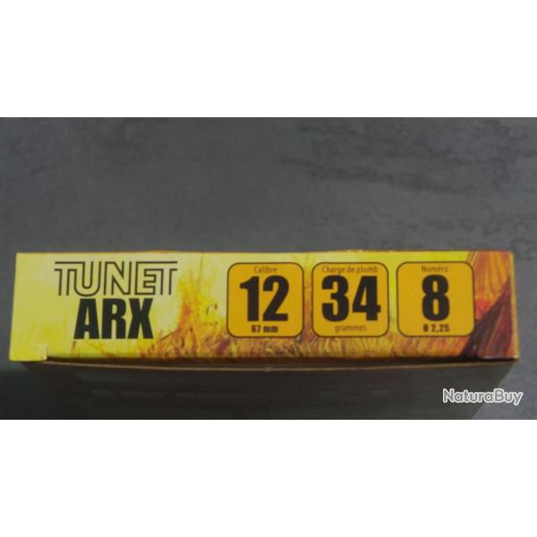 Cartouche TUNET ARX Cal. 12/67 34grs n8