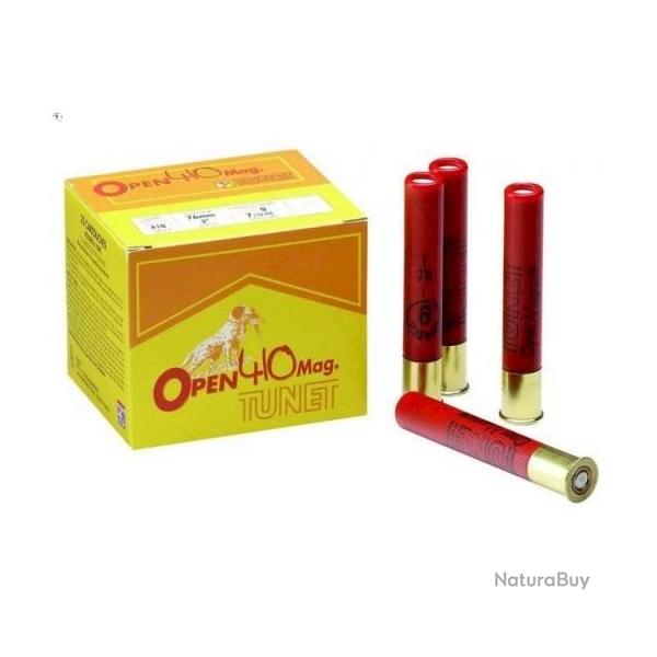 Cartouches TUNET Open 410 Mag 12mm - n7 1/2 x25