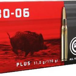 Cartouches GECO Calibre 30-06 PLUS 170grs (11gr) - Boite de 20 unités