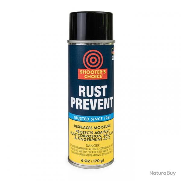 SHOOTER'S CHOICE RUST PREVENT CORROSION INHIBITOR 6 Oz - 170ml
