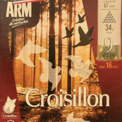 Cartouches MARY ARM CROISILLON Cal 12/67 34G BG DOUX PB9 X10