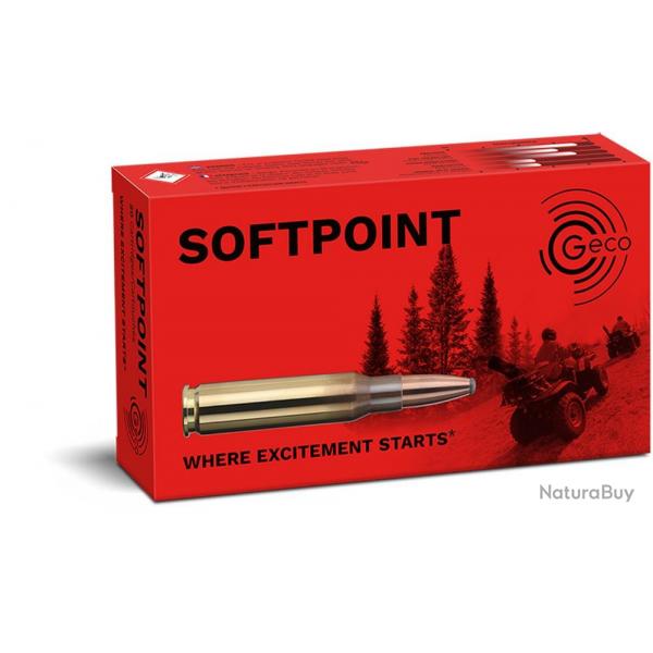 Cartouches GECO Calibre 280 SOFTPOINT 165grs - Boite de 20 units