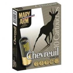 CARTOUCHES MARY ARM CHEVREUIL 12/70 38GR BJ - N°1/2 X10