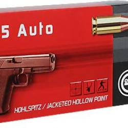 MUNITIONS GECO CAL. 45 ACP JACKETED HOLLOWPOINT PAR 50