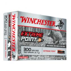 CARTOUCHES WINCHESTER 300 WIN MAG - EXTREME POINT - 150 GR - Boite 20 unités