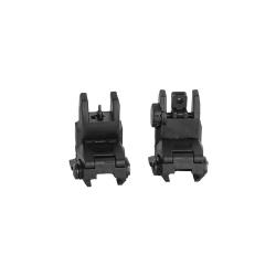 ORGANES DE VISÉE HAUTS PICATINNY FLIP-UP TYPE AR15 SABER GEARS