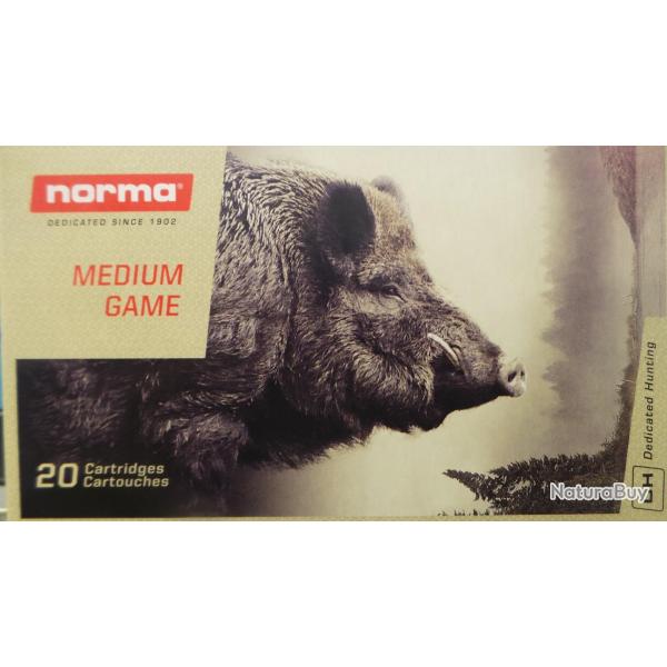 Cartouches NORMA 7X64 VULKAN - MEDIUM GAME - 170grs (11gr) - Boite de 20 units