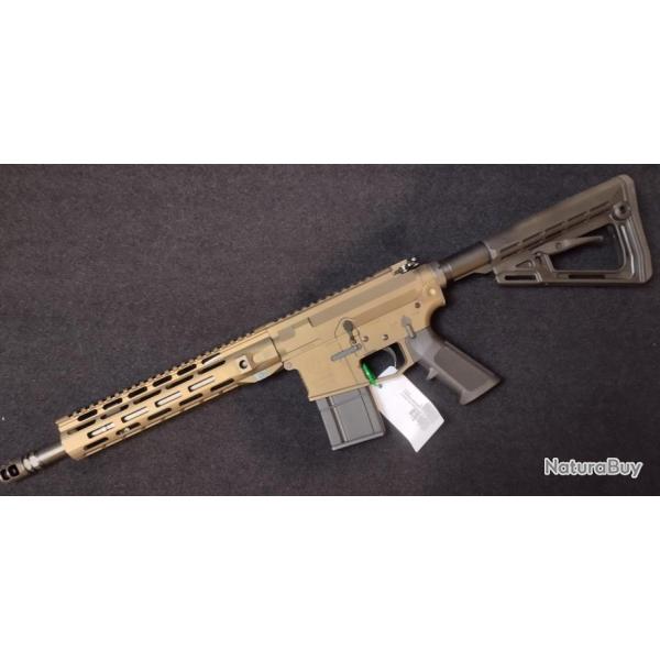 CARABINE NUOVA JAGER - AR15 SOLID CERAKOTE BRONZE - CANON 12" - CAL 5,56x45 (223 REM)