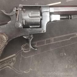 Revolver BODEO 1889, fabrication MIDA - Cal. 10,35 Glisenti - Occasion bon état - CAT D