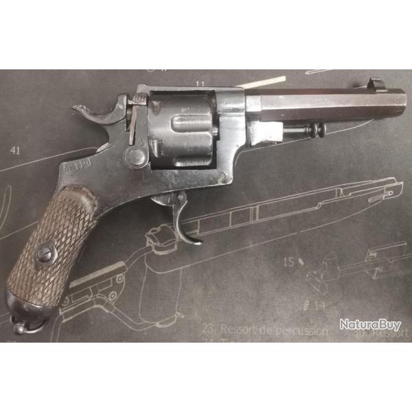 Revolver BODEO 1889, fabrication MIDA - Cal. 10,35 Glisenti - Occasion bon tat - CAT D