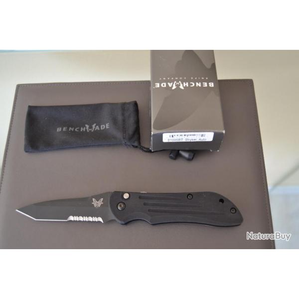 COUTEAU BENCHMADE STRYKER AUTO 9100 SBT