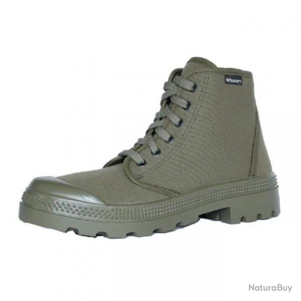Chaussures en toile Wissart (army)