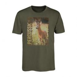 Tee Shirt Percussion Sérigraphié Brocard - TAILLE S