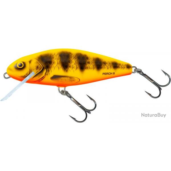 Poisson Nageur Salmo Perch PH12F Yellow Red Tiger