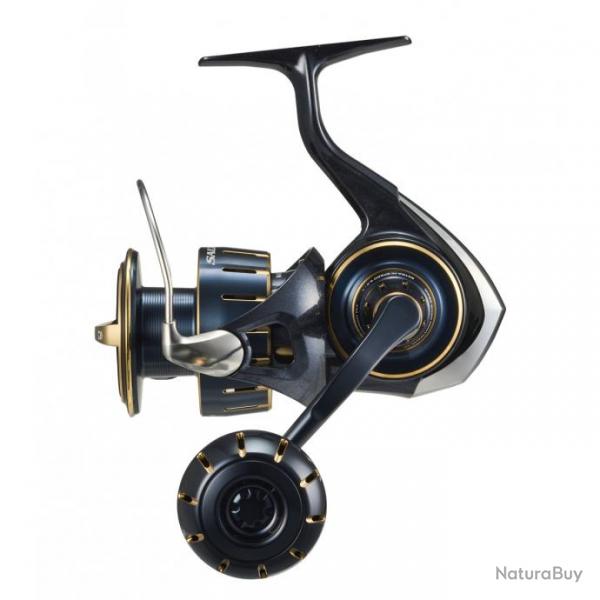 Moulinet Spinning Daiwa Saltiga 2023 12kg 6.2:1 98cm 345g 4000XH