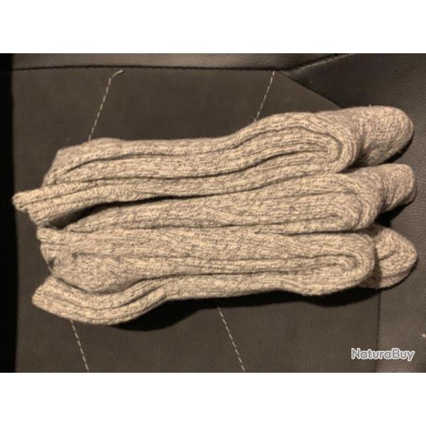 Chaussettes Ultra chaudes  en laine et confortables 3 paires .