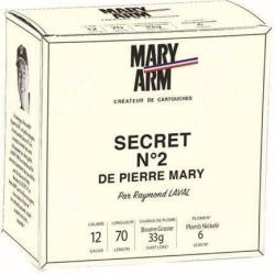 Cartouches Secret N°2 BG cal 12 Mary Arm Plomb