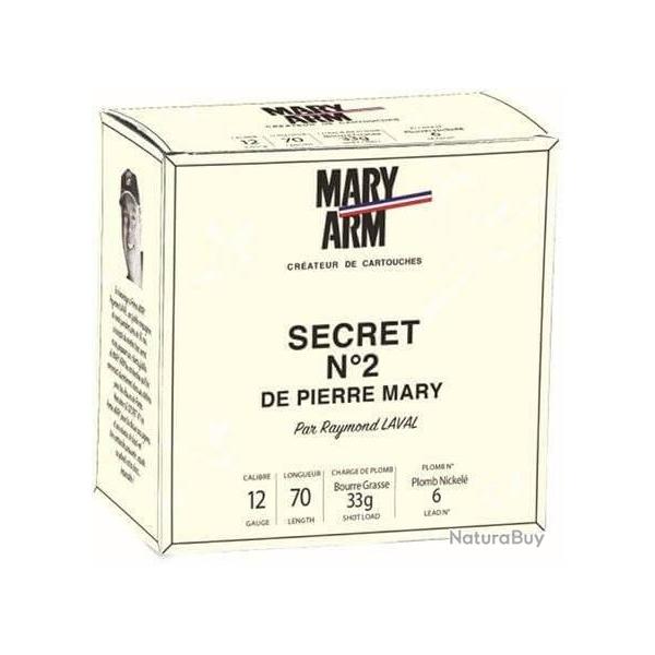 Cartouches Secret N2 BG cal 12 Mary Arm Plomb