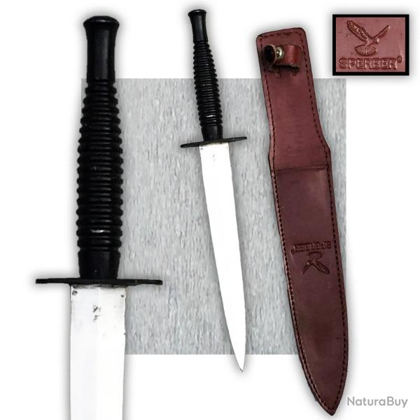 RARE & BEAU COUTEAU POIGNARD PARA FRANCAIS FS GUERRE D'ALGÉRIE SPERBER ORIGINAL