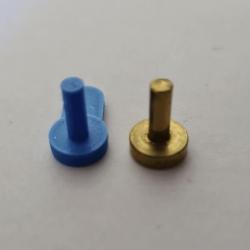 Lot de 5 pin de centrage n°3 conversion 9mm compatible Dillon 650XL / 750XL