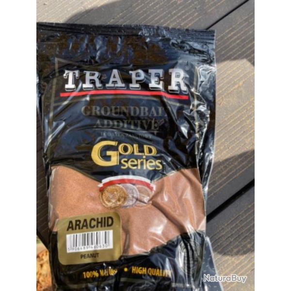 Additif amorce traper gold srie arachides