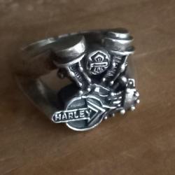 bague " harley davidson "  en argent 925