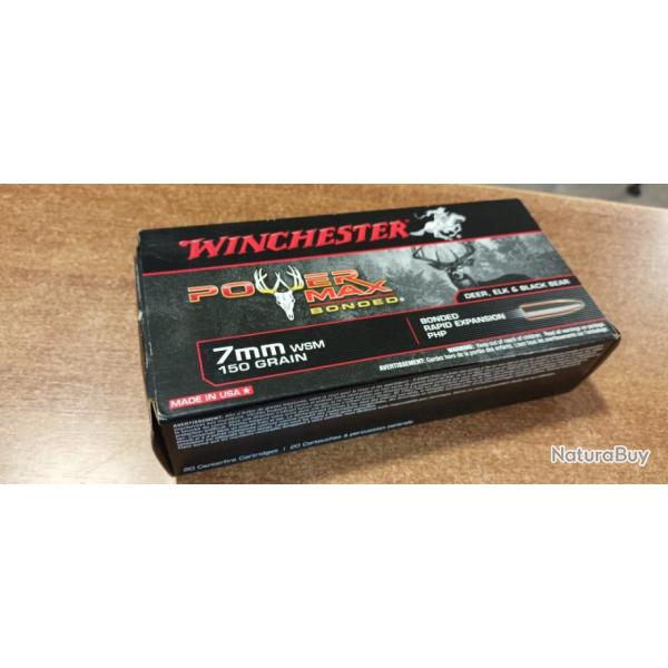 Munitions winchester 7mm wsm