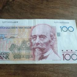 billet 100 francs belge honderd frank