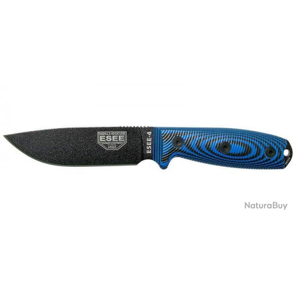 ESEE - E4PB008 - ESEE-4 - LAME NOIRE - BLEU/NOIR