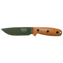 ESEE - E4POD011 - ESEE-4 - LAME VERTE - MARRON