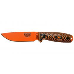 ESEE - E4POR006 - ESEE-4 - LAME ORANGE - ORANGE/NOIR