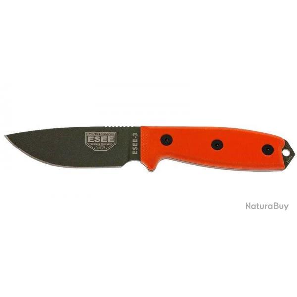 ESEE - EE3POD - ESEE-3 - LAME VERTE - ORANGE