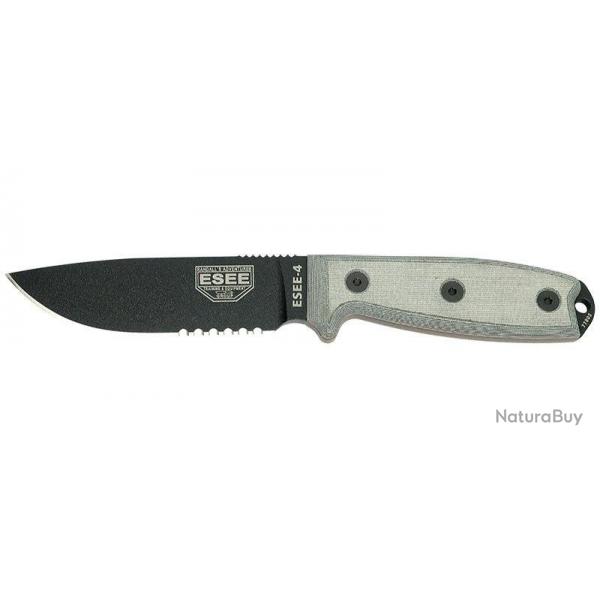 ESEE - EE4SB - ESEE-4 - LAME NOIRE MIXTE