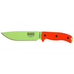 ESEE - EE6PVG - ESEE-6 - LAME VENOM GREEN - ORANGE