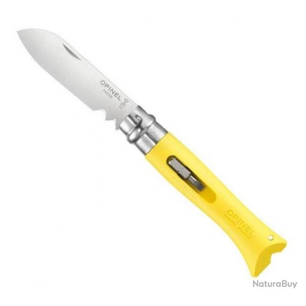 Couteau Opinel "Bricolage" n 9 VRI, Couleur jaune [Opinel]