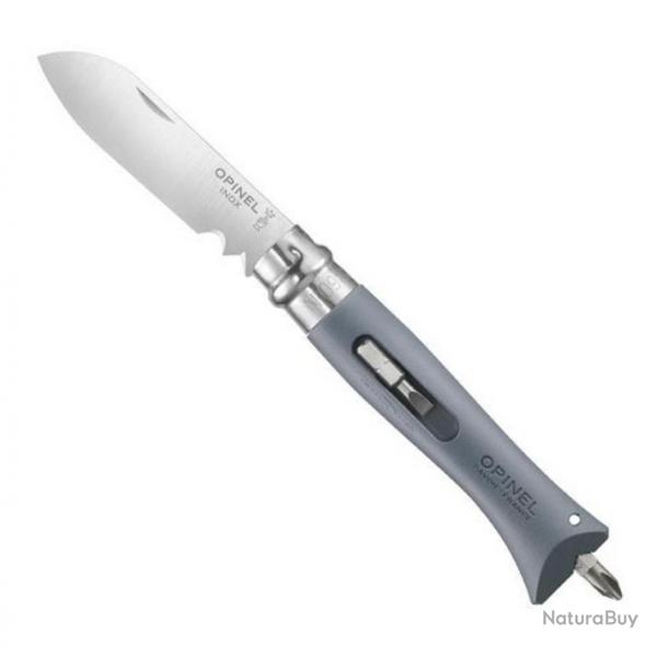 Couteau Opinel "Bricolage" n 9 VRI, Couleur gris [Opinel]