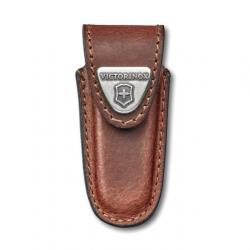 Étui cuir marron pour canif suisse de 58 mm [Victorinox]