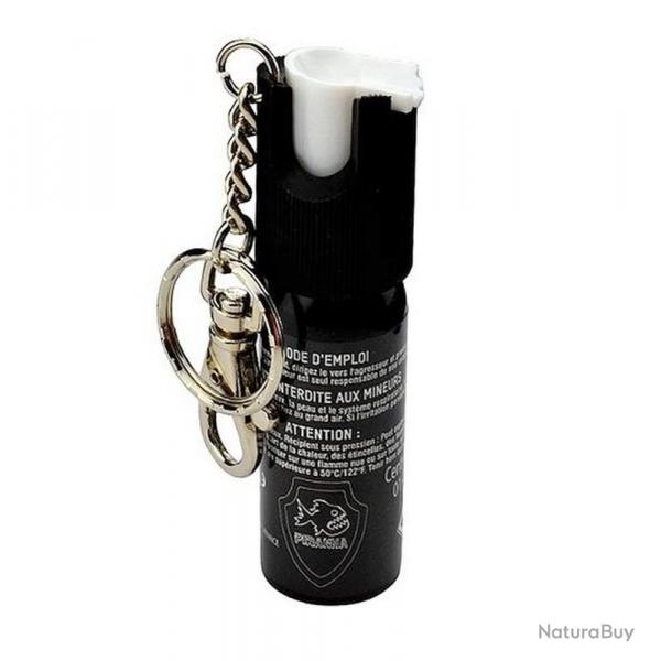 Bombe lacrymogne poivre 14 ml [Piranha]