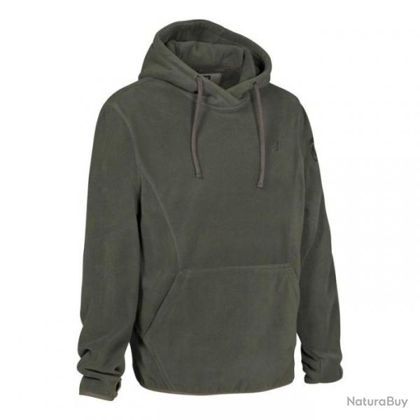 Sweat Polaire  Capuche Percussion - Kaki - TAILLE 4XL