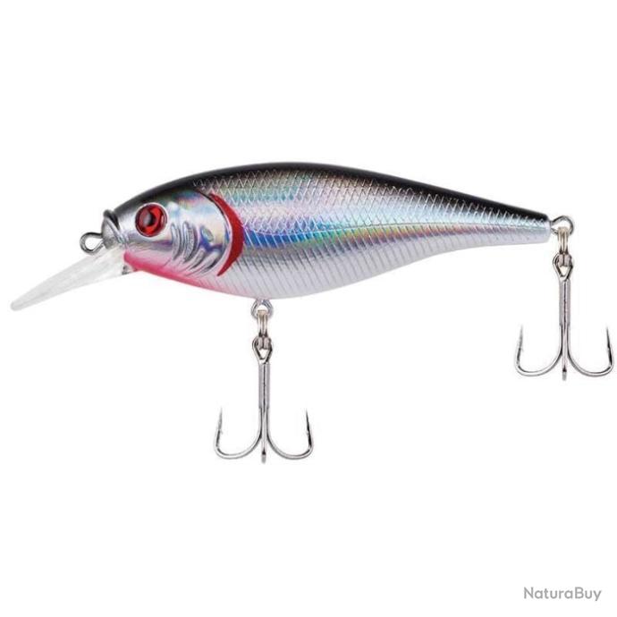 Berkley Flicker Shad 7cm / Black Silver Flash