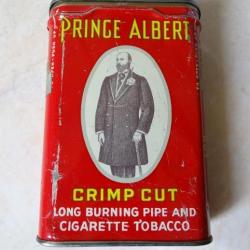 Boite métal de cigarettes américaines PRINCE ALBERT WWII