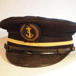 casquette officier de la Marine Nationale enseigne de vaisseau de seconde classe  taille 57