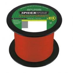 DPT23 - Tresse Spiderwire Smooth 8 Rouge - 2000 m - 29/100 - 26,4 kg