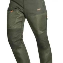 DESTOCK !! Pantalon HART IRON 2T c vert avec bretelles